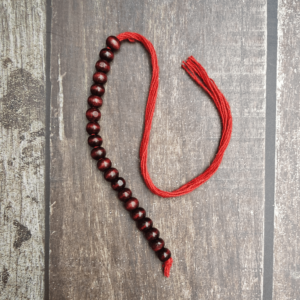 Red Chandan Beads Sakshi Mala