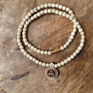 Krishna Naam Tulsi Locket Mala