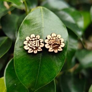 Radha Krishna Tulsi Earrings