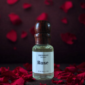 Rose Premium Attar - Alcohol Free Seva Attar for ShreeJi and Thakurji