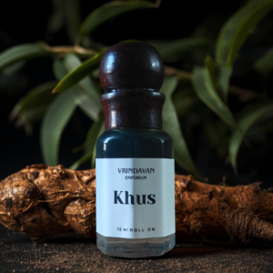 Khus Premium Attar - Natural Vetiver Alcohol Free Attar