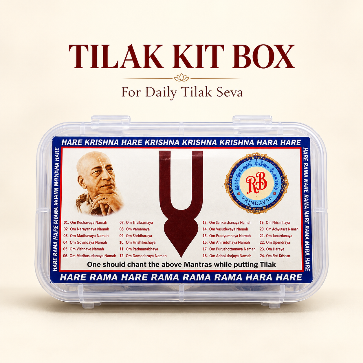 Vaishnav Tilak Kit with Gopi Chandan | Travel-Friendly Kit - Image 3