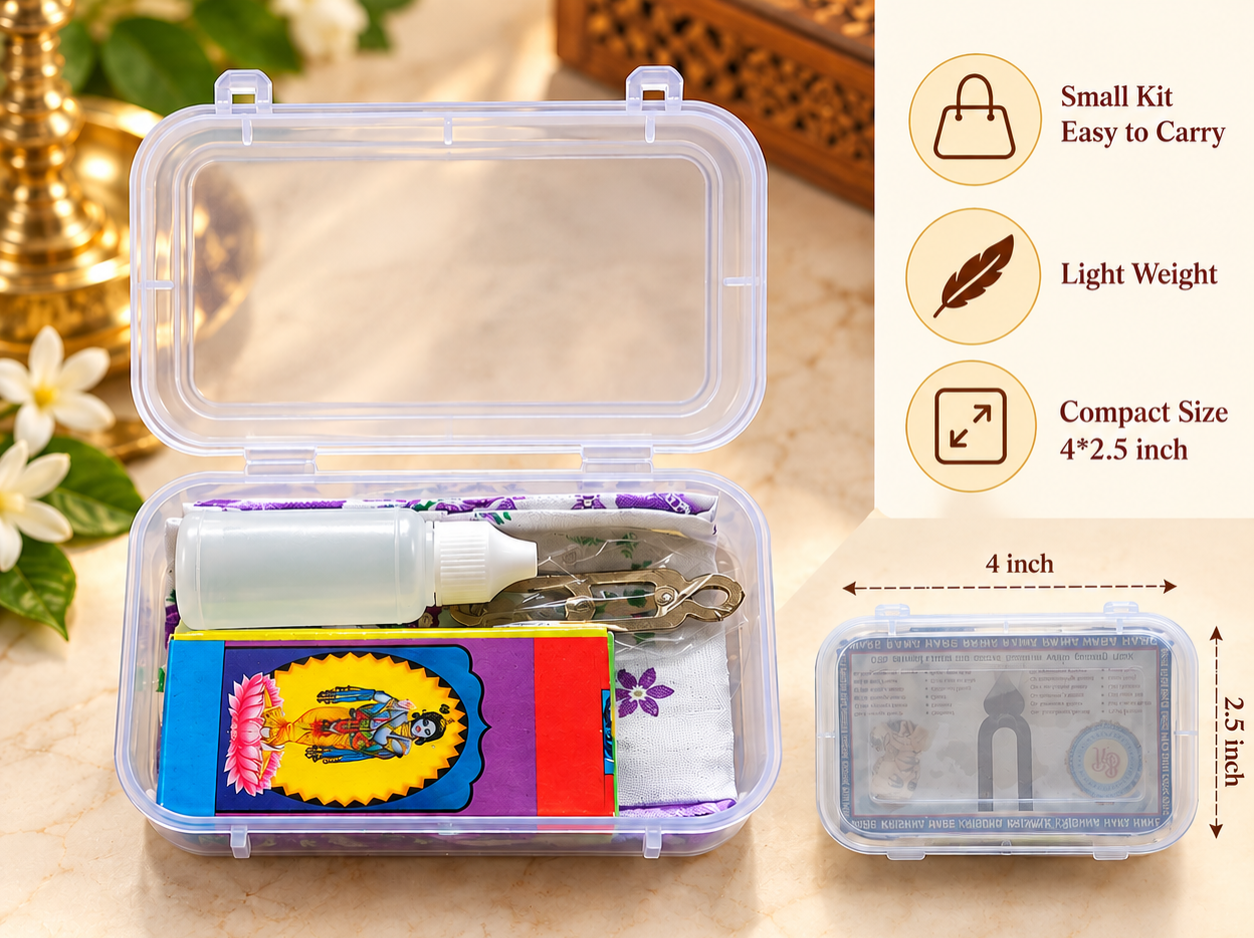Vaishnav Tilak Kit with Gopi Chandan | Travel-Friendly Kit - Image 2